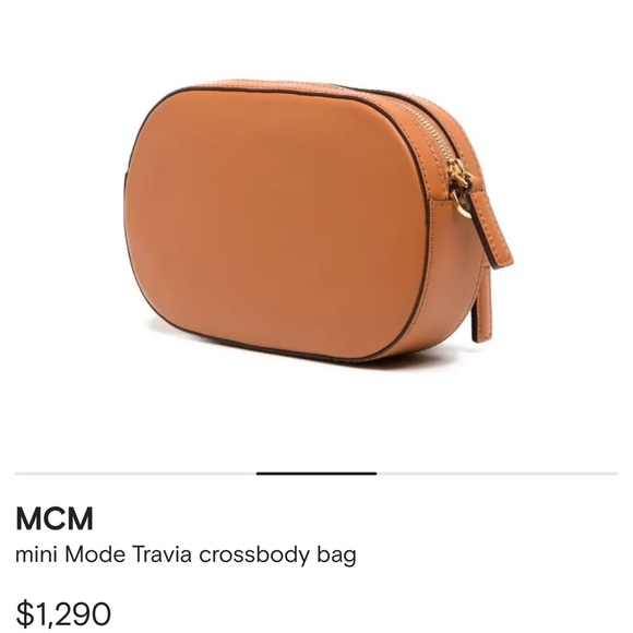 MCM mini Mode Travia Crossbody Bag - Picture 5 of 14